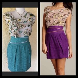 Hype silk mini dress